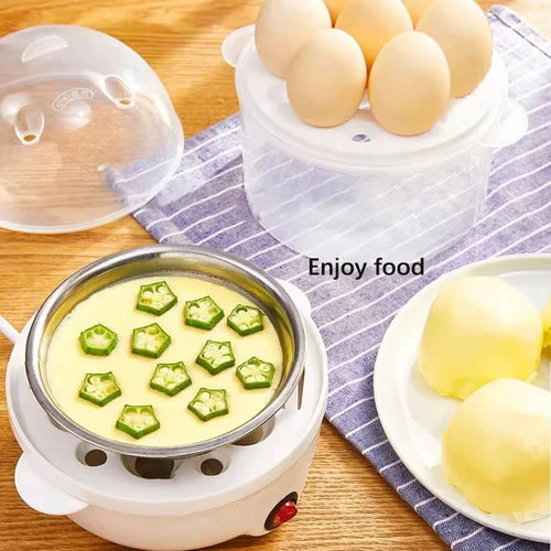 Double Layer Electric Egg Steamer