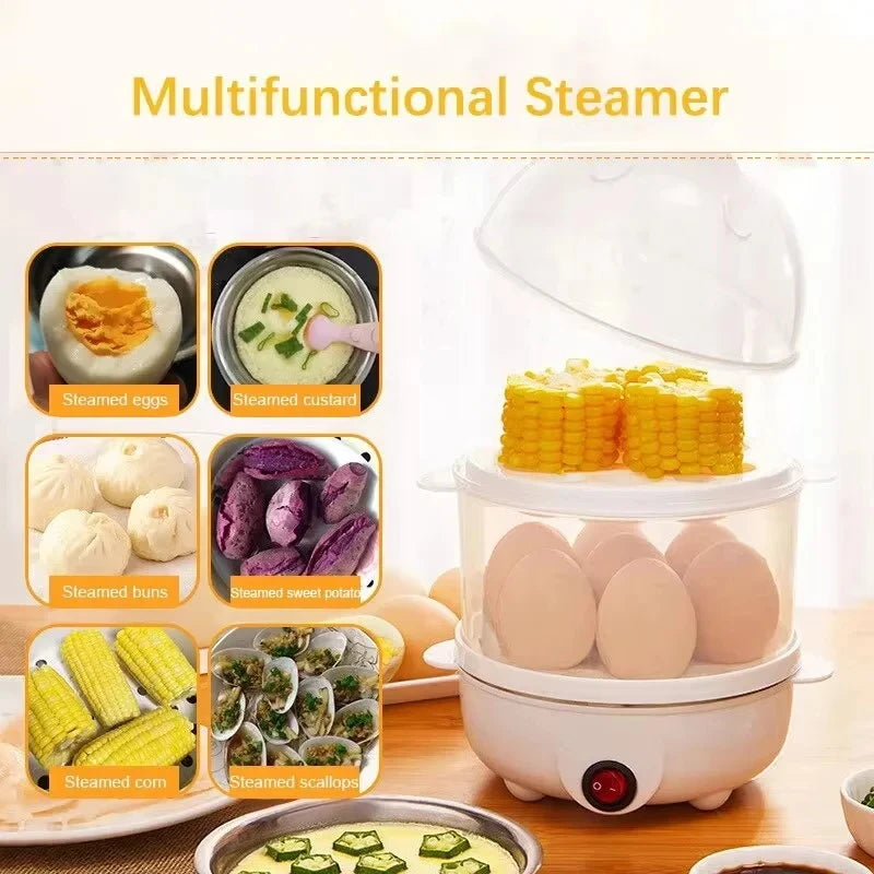 Double Layer Electric Egg Steamer