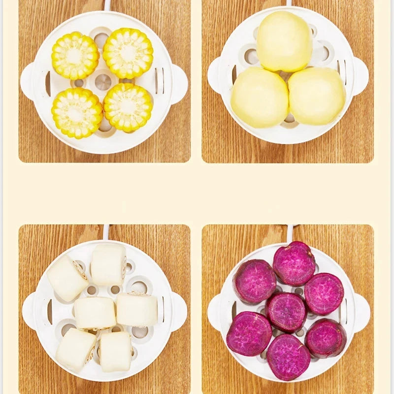 Double Layer Electric Egg Steamer